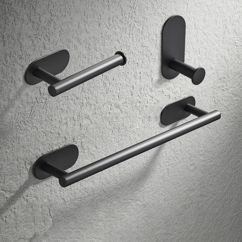 BowLift | 4-piece traditional bathroom hardware set with towel ring/paper holder & bath towel hook