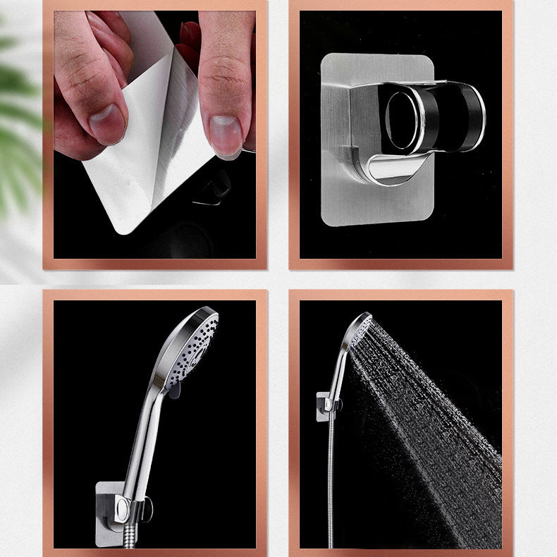 BowLift | Round Shower Head Plastic Shower Head with Adjustable Spray Pattern