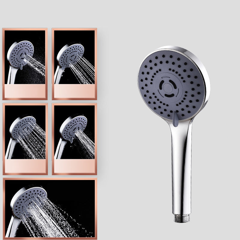 BowLift | Round Shower Head Plastic Shower Head with Adjustable Spray Pattern