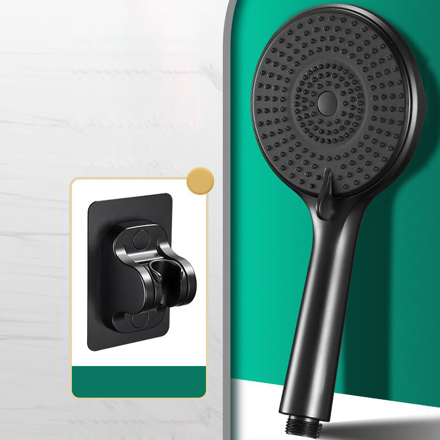 BowLift | Round Shower Head Plastic Handheld Shower with Adjustable Spray Pattern