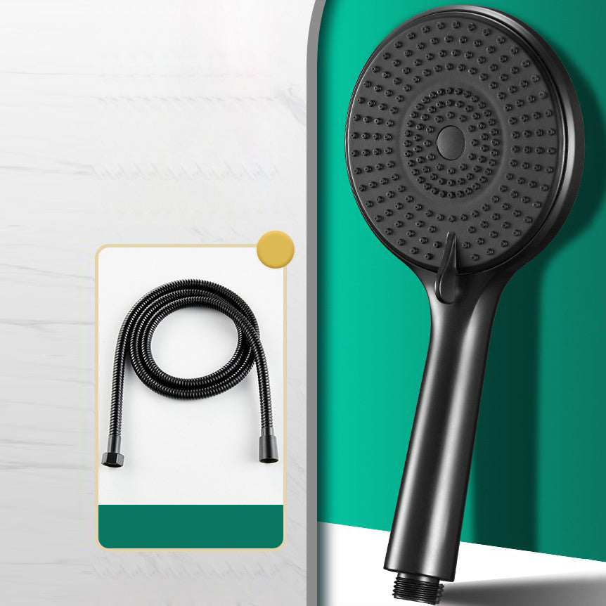 BowLift | Round Shower Head Plastic Handheld Shower with Adjustable Spray Pattern