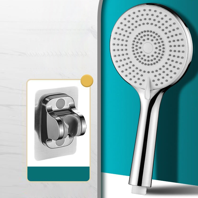 BowLift | Round Shower Head Plastic Handheld Shower with Adjustable Spray Pattern