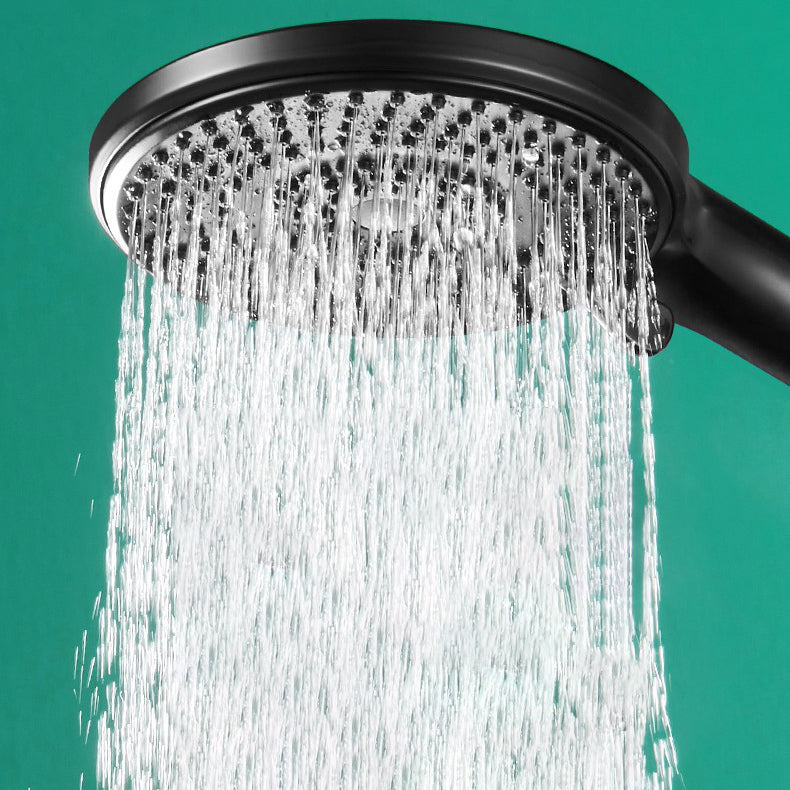 BowLift | Round Shower Head Plastic Handheld Shower with Adjustable Spray Pattern