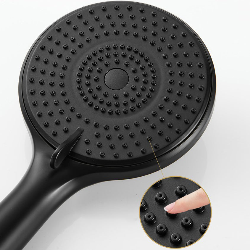 BowLift | Round Shower Head Plastic Handheld Shower with Adjustable Spray Pattern