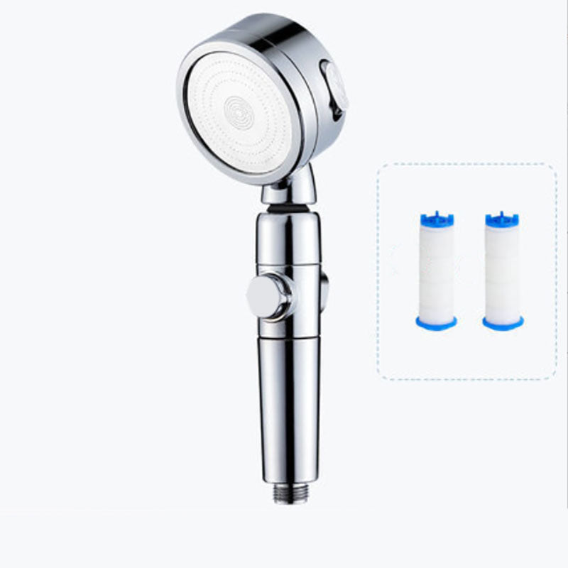 BowLift | Modern Handheld Supercharged Showerhead Round 3 Settings Spray Head