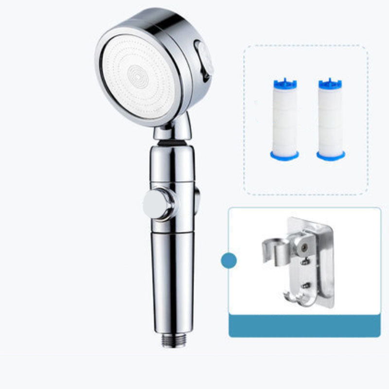 BowLift | Modern Handheld Supercharged Showerhead Round 3 Settings Spray Head