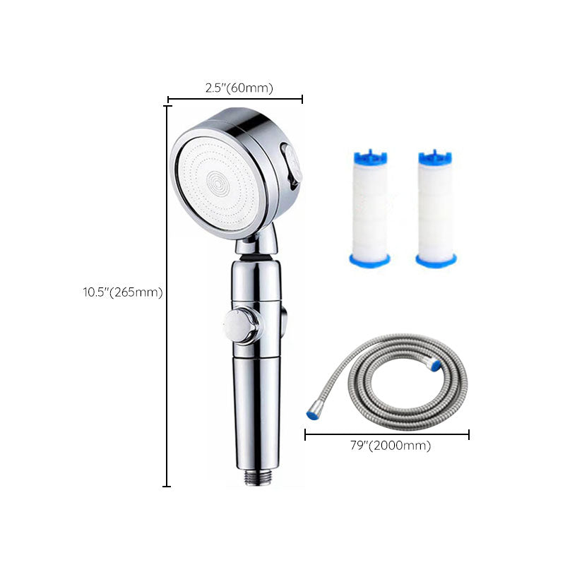 BowLift | Modern Handheld Supercharged Showerhead Round 3 Settings Spray Head