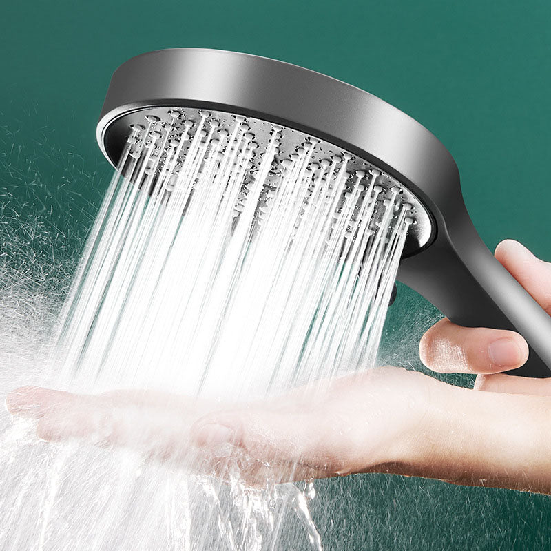 BowLift | Plastic Hand Shower Round Handheld Showerhead with Self-Cleaning