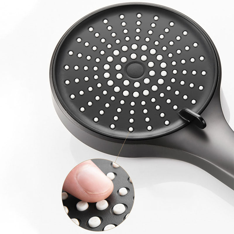 BowLift | Plastic Hand Shower Round Handheld Showerhead with Self-Cleaning