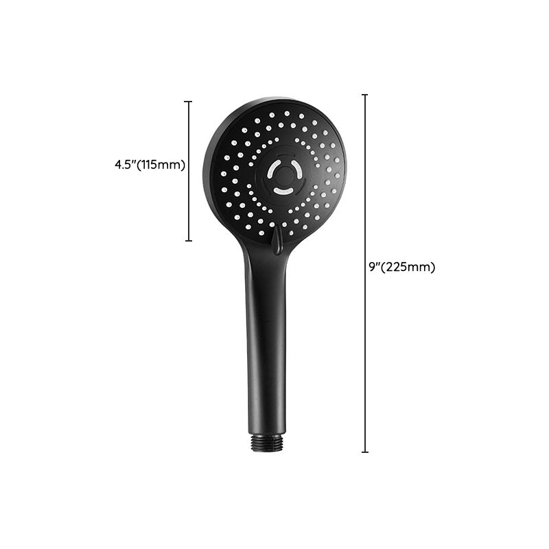 BowLift | Plastic Hand Shower Adjustable Spray Pattern Hand Shower with Round Shape