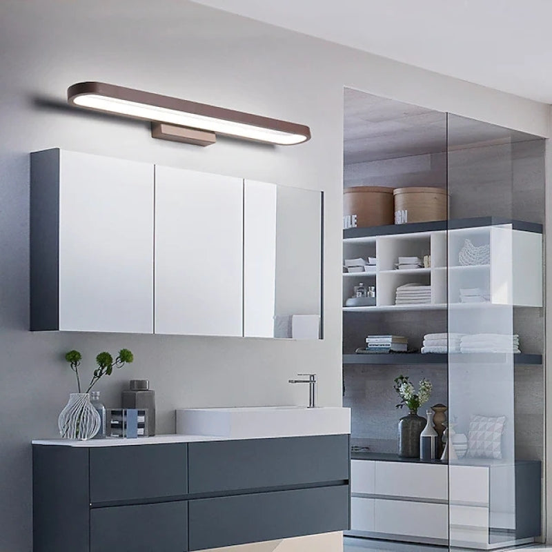 BowLift | Leigh modern wall light linear, Gold, Bedroom/Bathroom, Metal