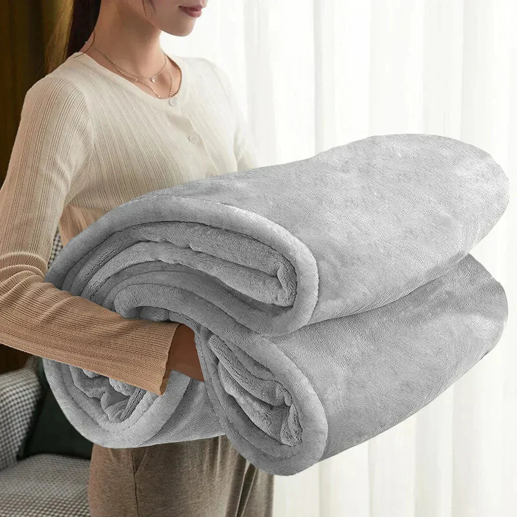 BowLift | Maxime | Cozy Fleece Blanket for All Seasons - Extra Soft and Warm