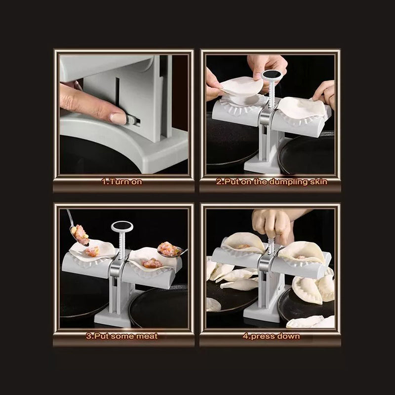 BowLift | HOUSEHOLD DOUBLE HEAD AUTOMATIC DUMPLING MAKER MOULD