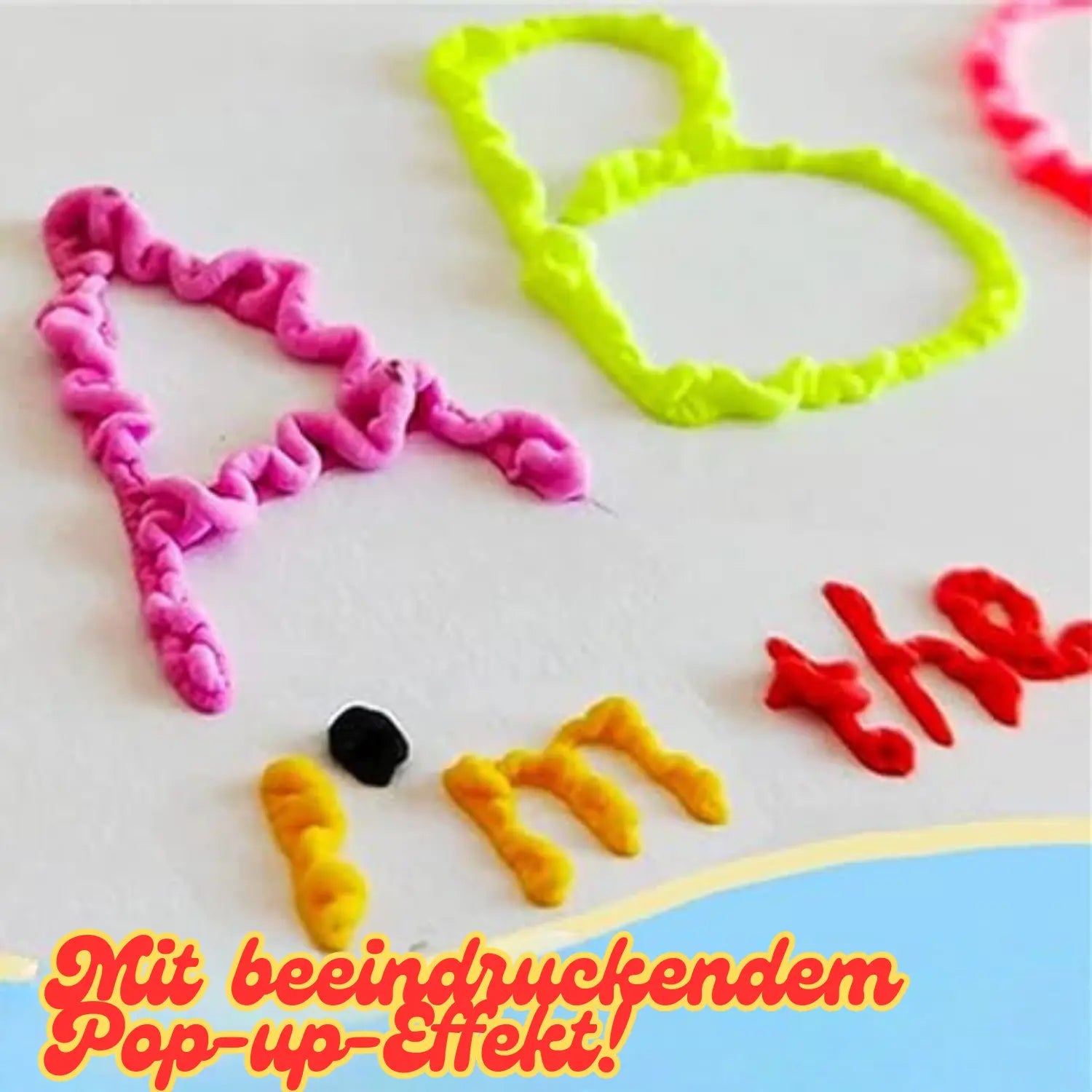 BowLift | 6+6 | Magical 3D Puffy Pens