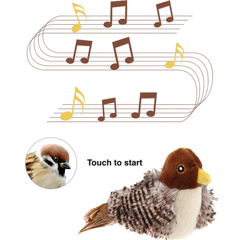 BowLift | Interactive chirping cat toy