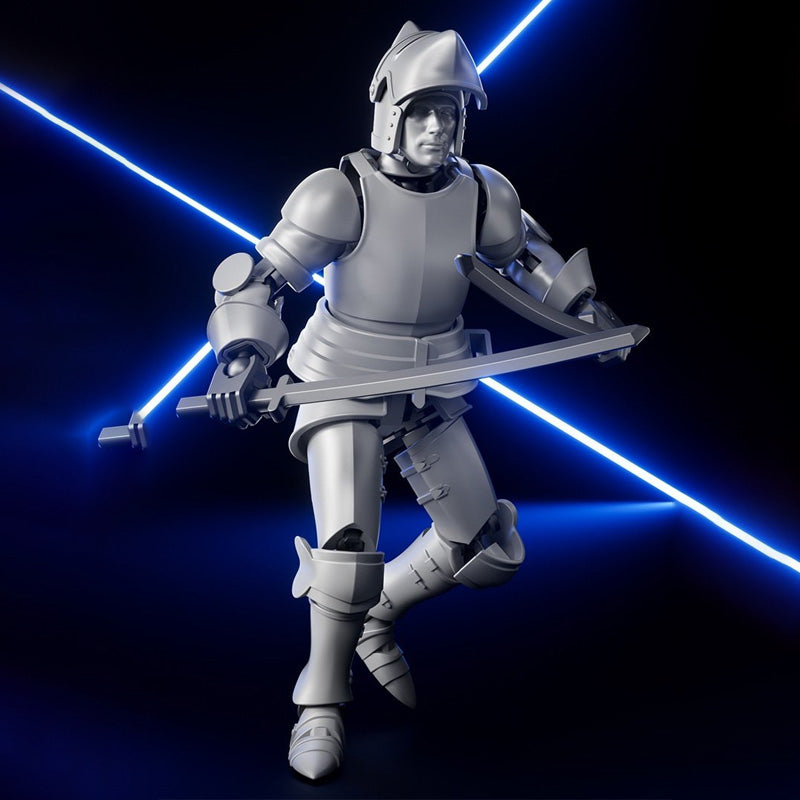 BowLift | DIY Medieval Warrior Strong Magnetic Removable Articulated Doll