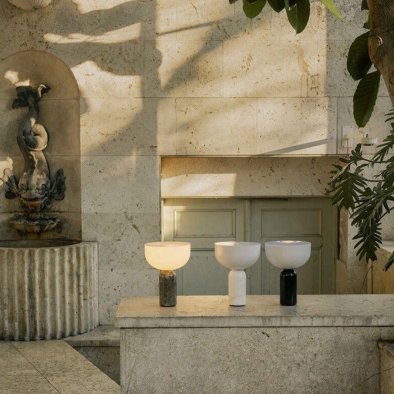 BowLift | MarbleLuxe Lamp - Luxurious Marble Table Lamp with Golden Accents
