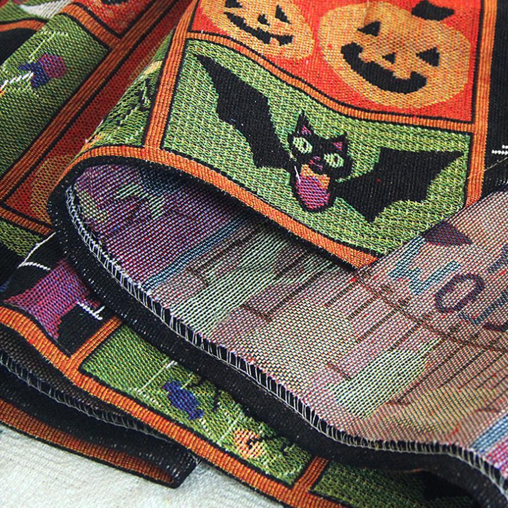BowLift | Halloween Decorative Tablecloth Cotton Blend Table Runner 33x180cm