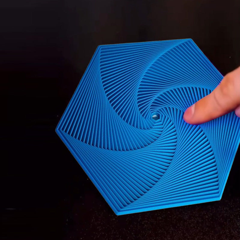 BowLift | 3D-printed Fractal Fidget Hexagon