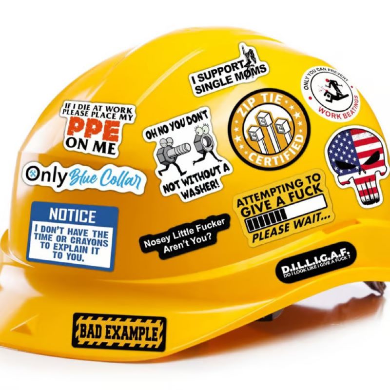 BowLift | 150 Pcs blue collar funny stickersāļø