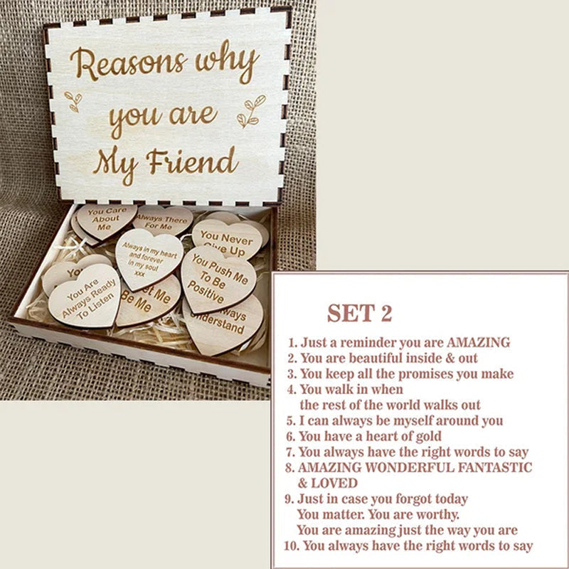BowLift | "Reasons why you are my friend" Friendship gift