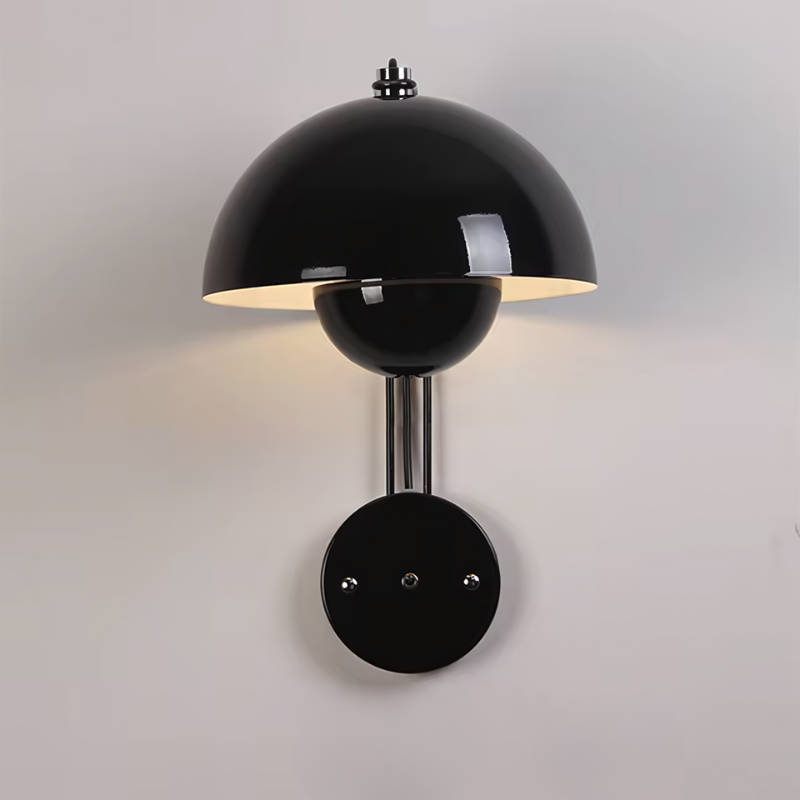 BowLift | GloomLamp | Modern glossy metal LED wall light