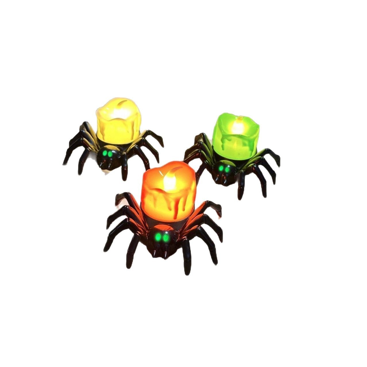 BowLift | Halloween Decoration – Spiderback Ornament with Candle and Eyeball Designs