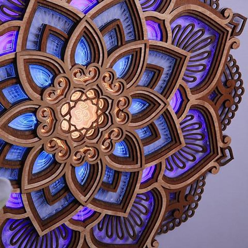 BowLift | Mandala Yoga Room Night Light LED