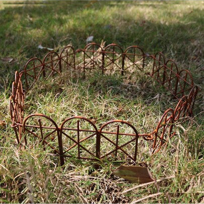 BowLift | Garden Ornaments Miniature Iron Fairy Set Decor