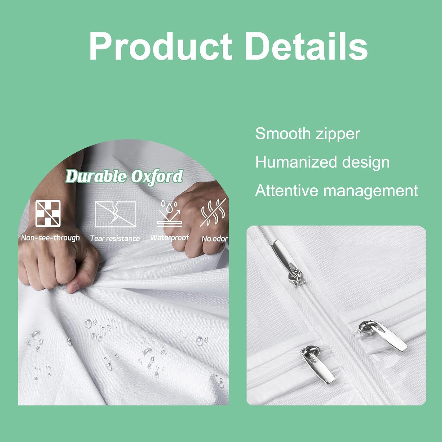 BowLift | Full-Length Wedding Dress Storage Set – Dustproof Bridal Gown Cover (1+1 FREE)