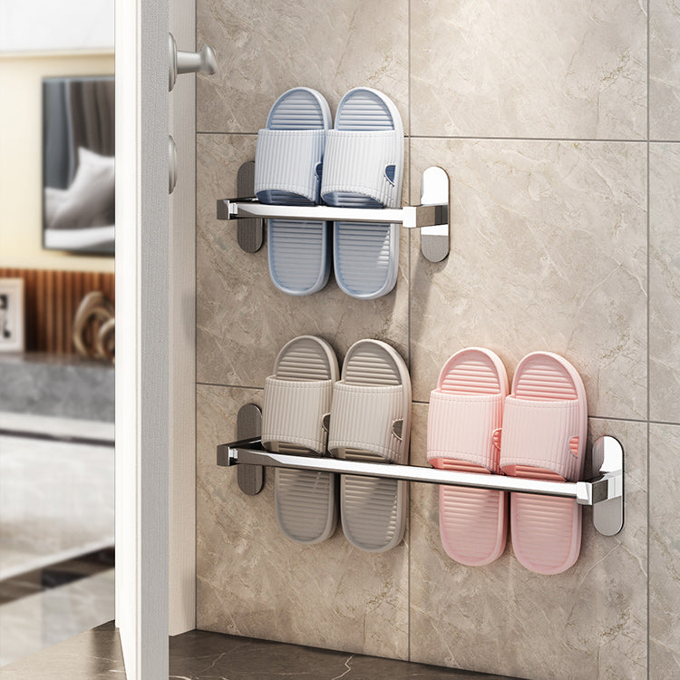 BowLift | 2-Piece Stainless Steel Slip Resistant Modern Chrome Bathroom Hardware Set