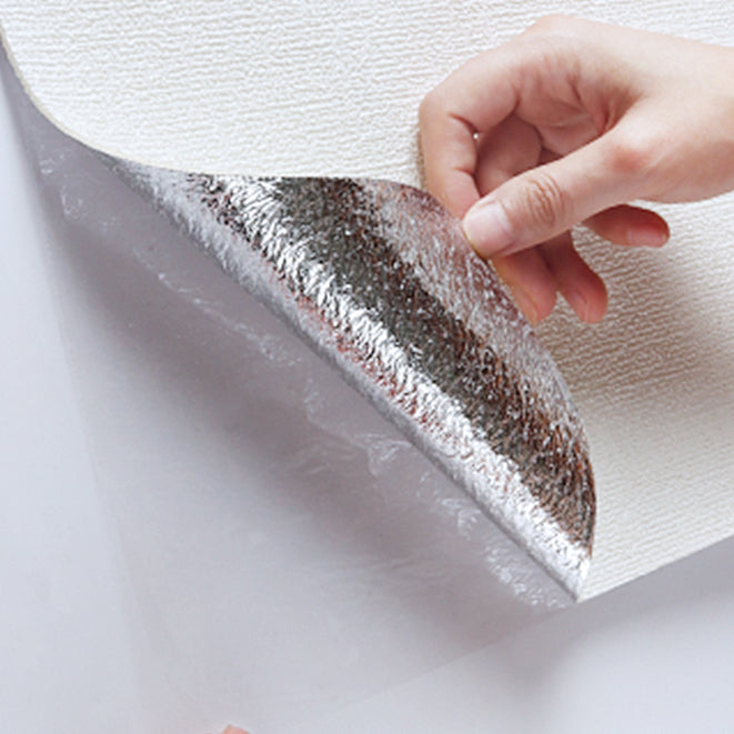 BowLift | Modern Tin Backsplash Panel Smooth Wall Ceiling 3D Stereo Wallpaper