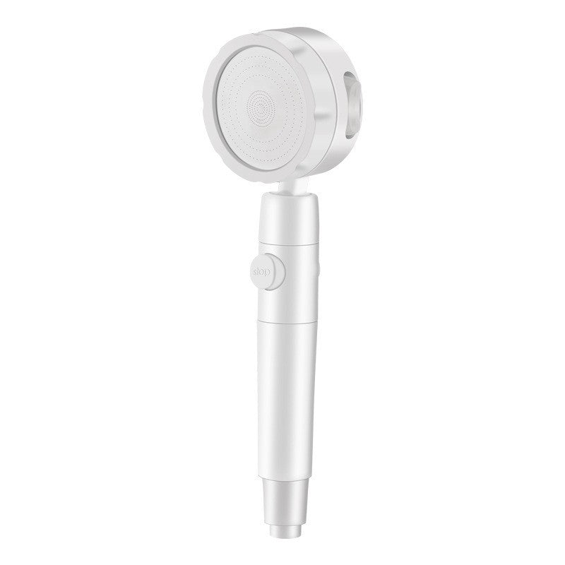 BowLift | Modern Handheld Showerhead 3 Spray Round Metal Shower Heads