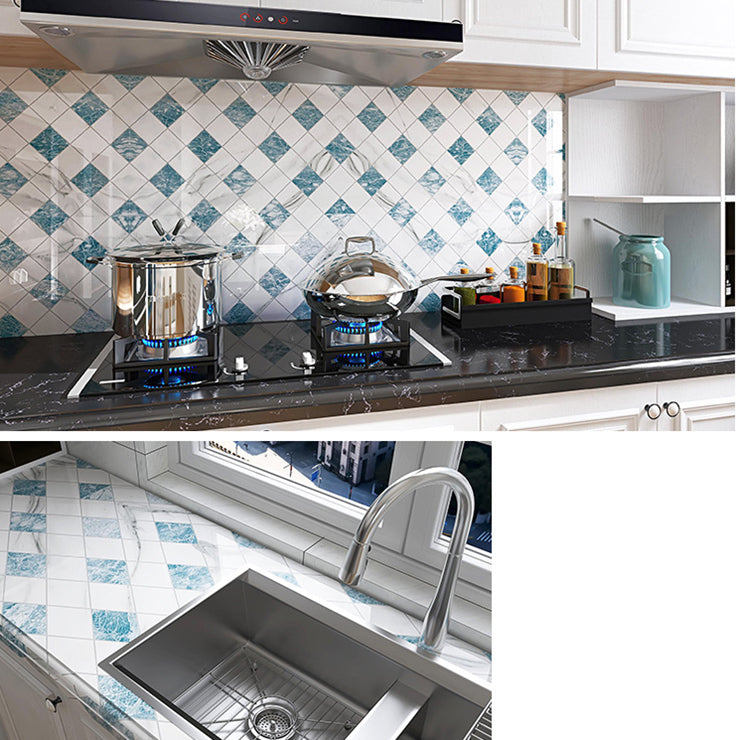 BowLift | Stone Composite Single Tile Rectangular Mesh Self-Adhesive Tile