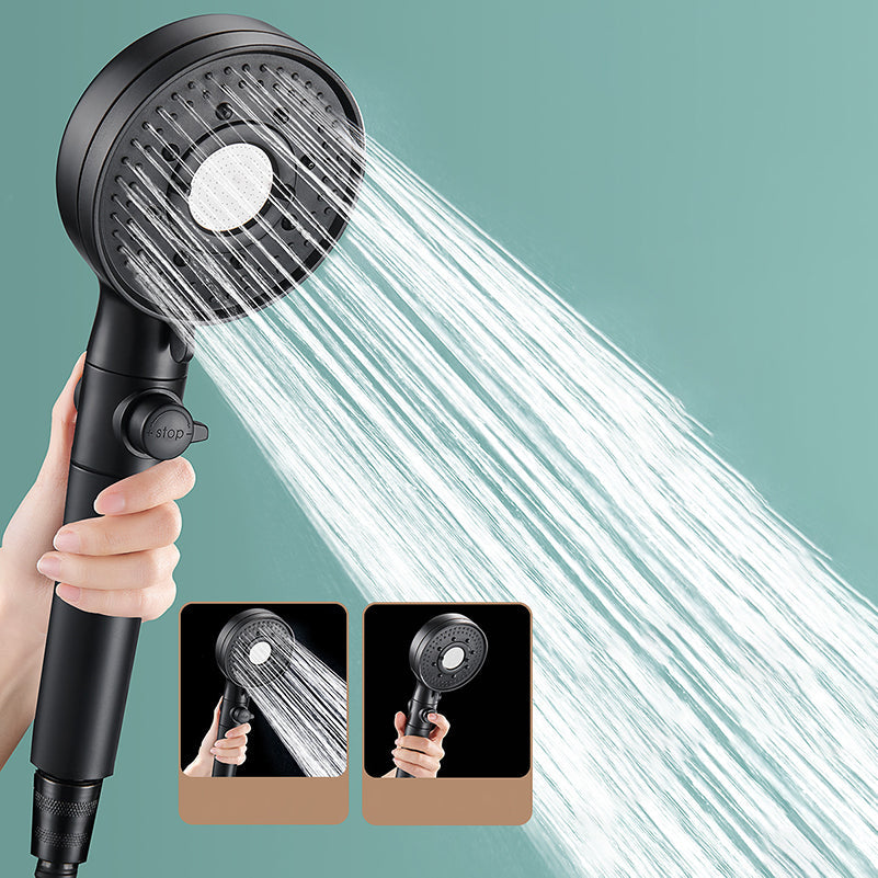 BowLift | Round Shower Head Plastic Modern Shower Head with Adjustable Spray Pattern