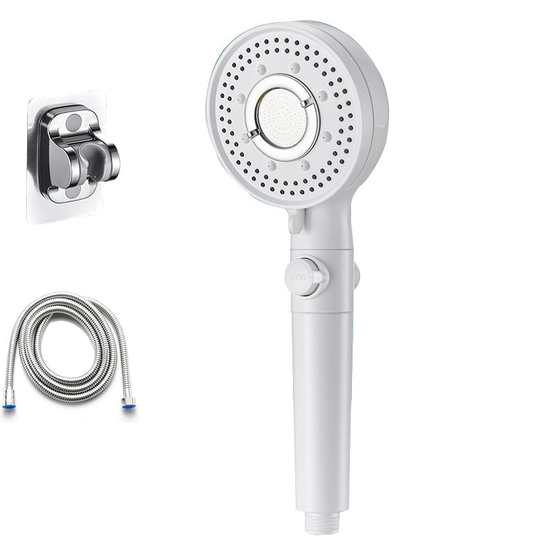 BowLift | Round Shower Head Plastic Modern Shower Head with Adjustable Spray Pattern