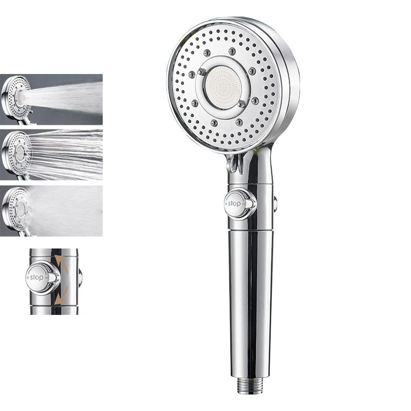 BowLift | Round Shower Head Plastic Modern Shower Head with Adjustable Spray Pattern