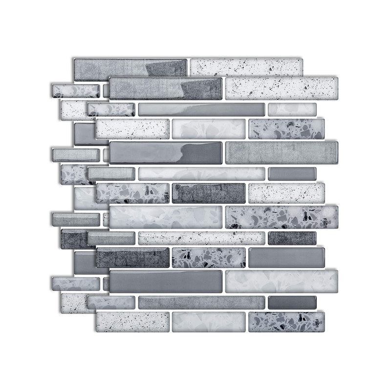 BowLift | Square Peel-and-Stick Tiles Plastic Indoor Peel & Stick Subway Tile