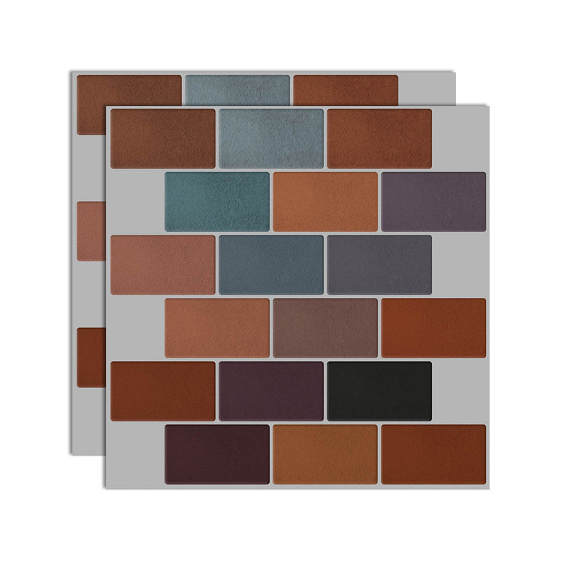 BowLift | Square Peel-and-Stick Tiles Plastic Indoor Peel & Stick Subway Tile