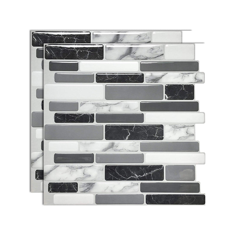 BowLift | Square Peel-and-Stick Tiles Plastic Indoor Peel & Stick Subway Tile