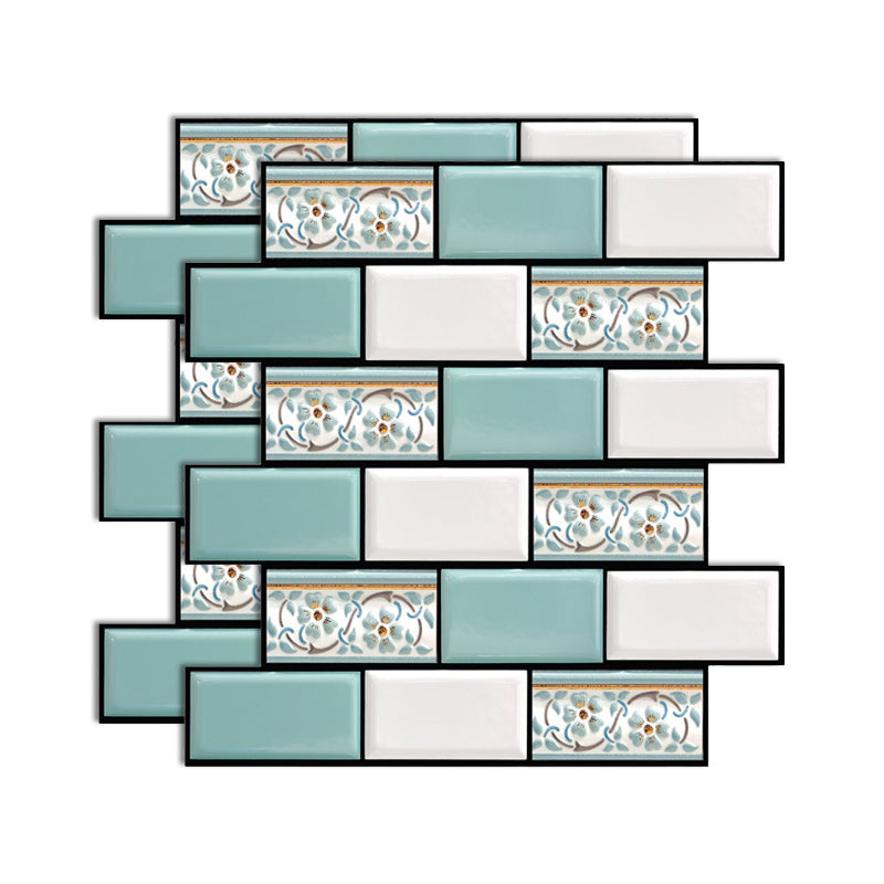 BowLift | Plastic Peel and Stick Tiles 3D Square Waterproof Peel and Stick Tiles