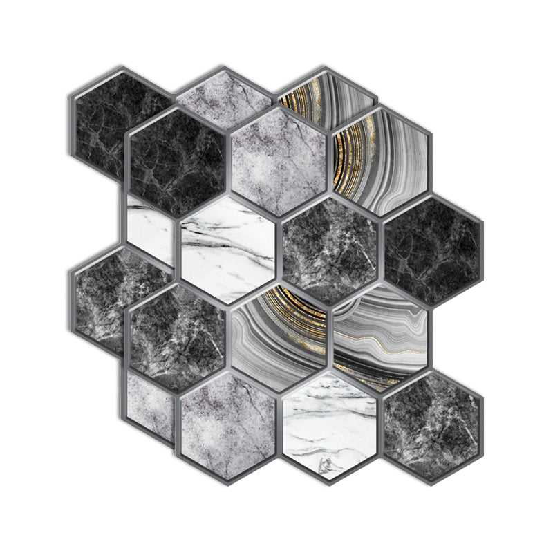 BowLift | Plastic Peel and Stick Tiles 3D Square Waterproof Peel and Stick Tiles