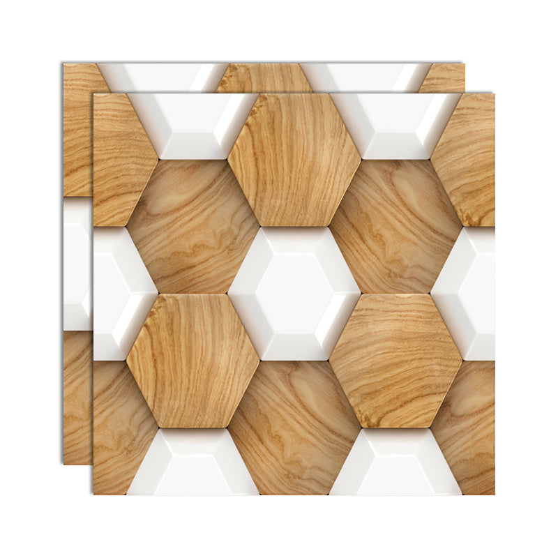 BowLift | Plastic Peel and Stick Tiles 3D Square Waterproof Peel and Stick Tiles