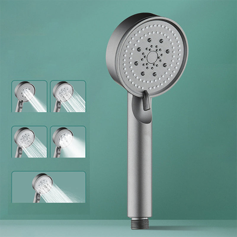 BowLift | Modern Shower Head Adjustable Spray Pattern Round Plastic Hand Shower