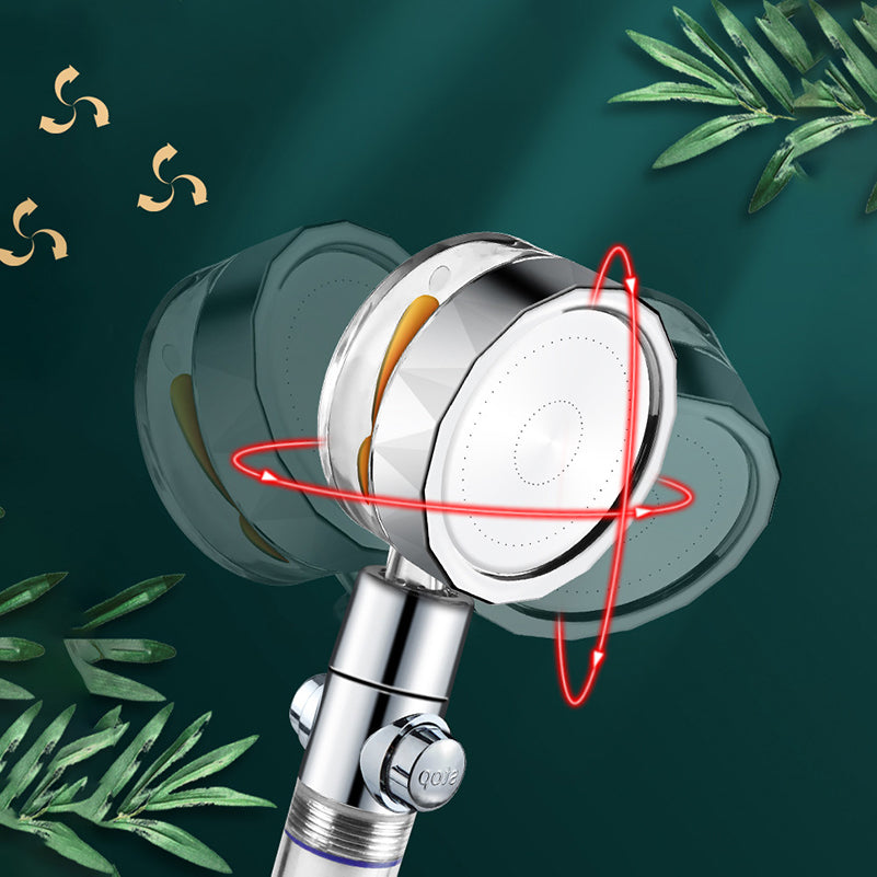 BowLift | Round shower head adjustable water flow handheld shower head with water filtration