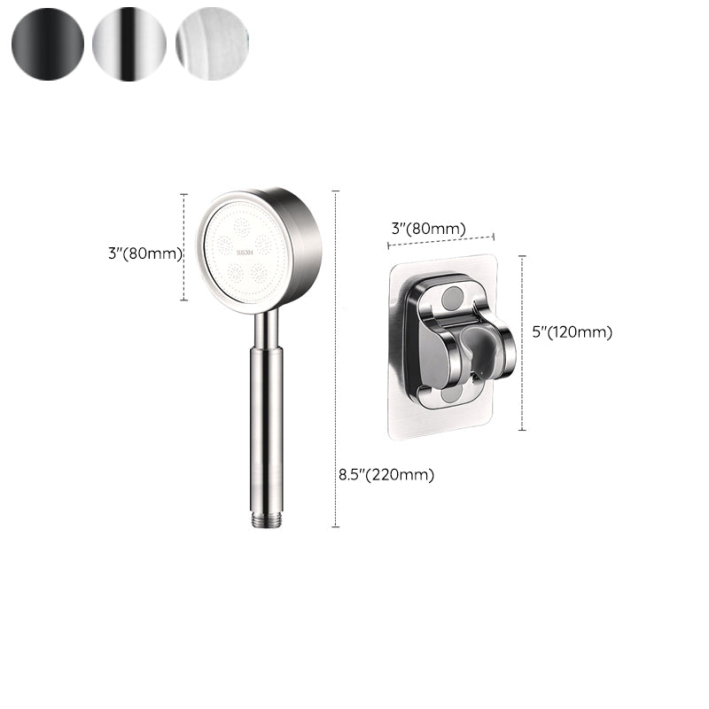 BowLift | Classic Round Shower Head Metal Standard Handheld Shower Head