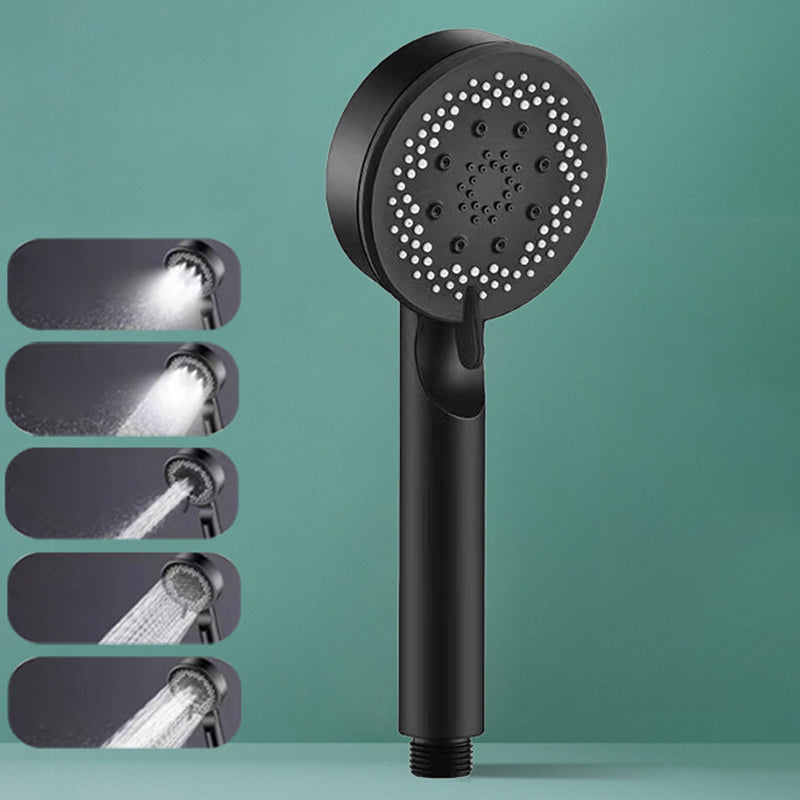 BowLift | Classic Plastic Shower Head 5 Settings Round Handheld Shower Heads