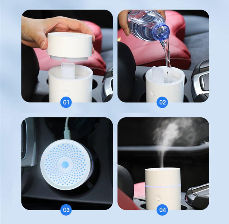 BowLift | Room diffuser Aroma ultrasonic water mist air humidifier