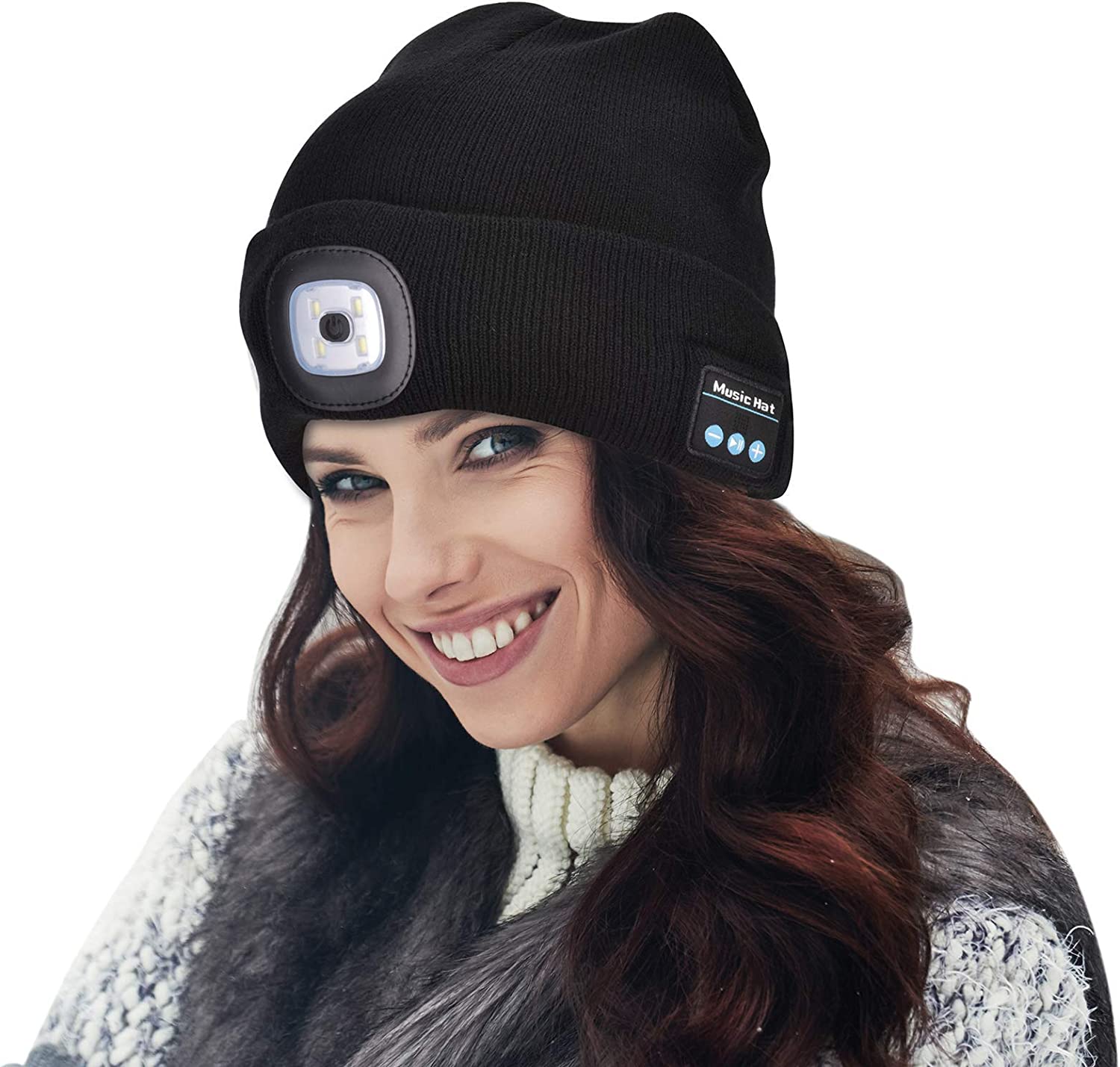 BowLift | Bluetooth Beanie Hat Light Wireless Headphones