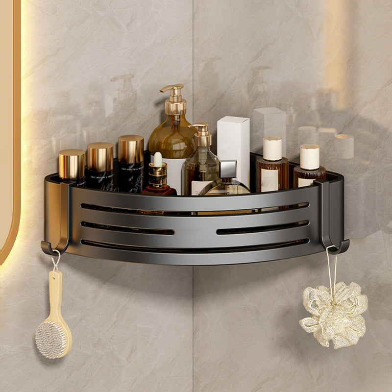 BowLift | 3-piece bathroom accessory set Contemporary aluminum bathroom shelf